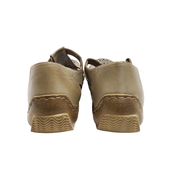 Rieker Anti Stress Mary Jane Sandals Tan Size 9.5 - Picture 3 of 10